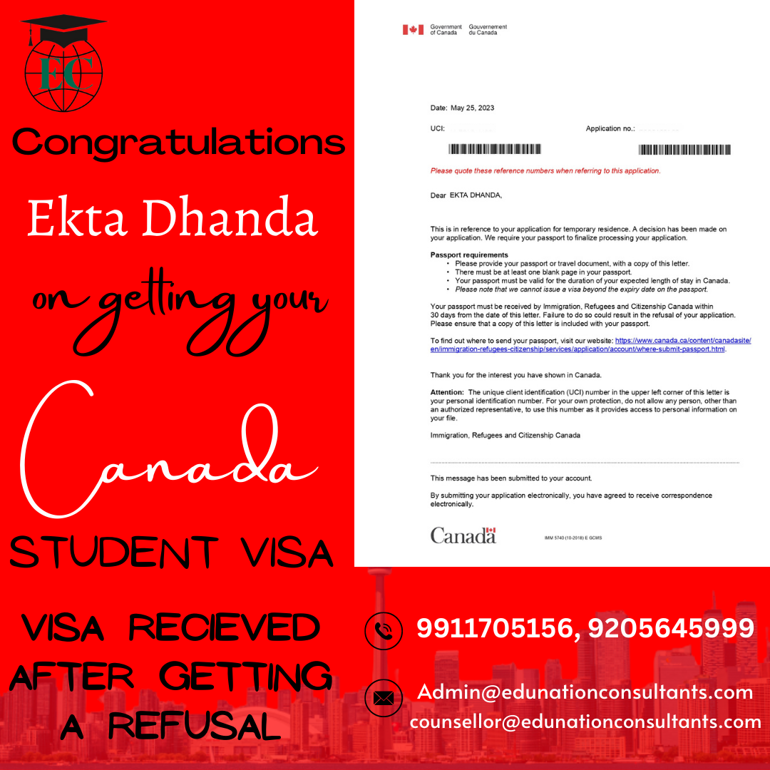 Visas Recieved