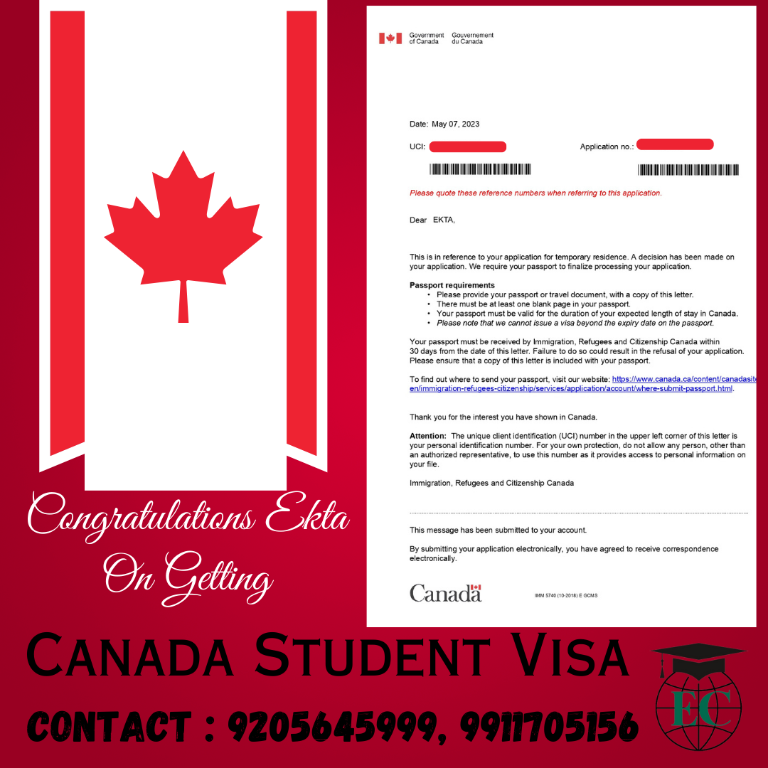 Visas Recieved