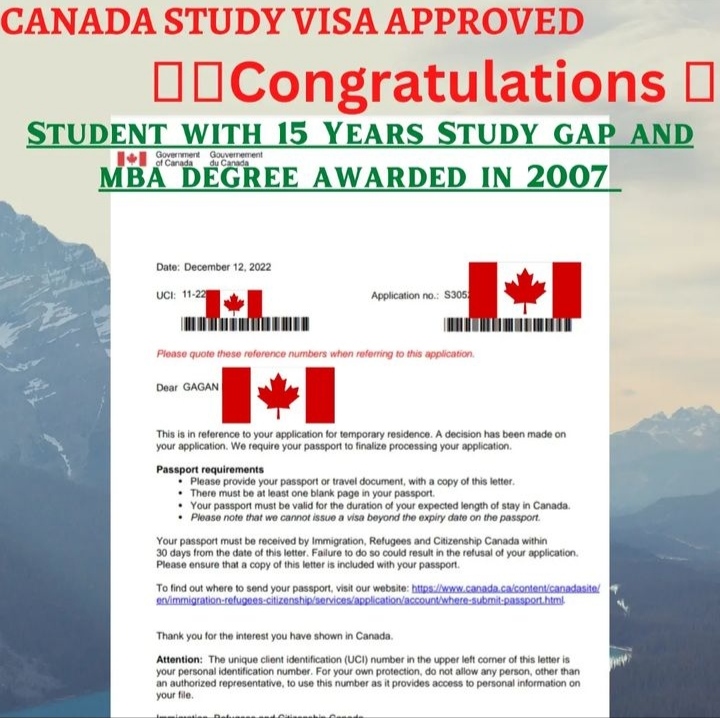 Visas Recieved