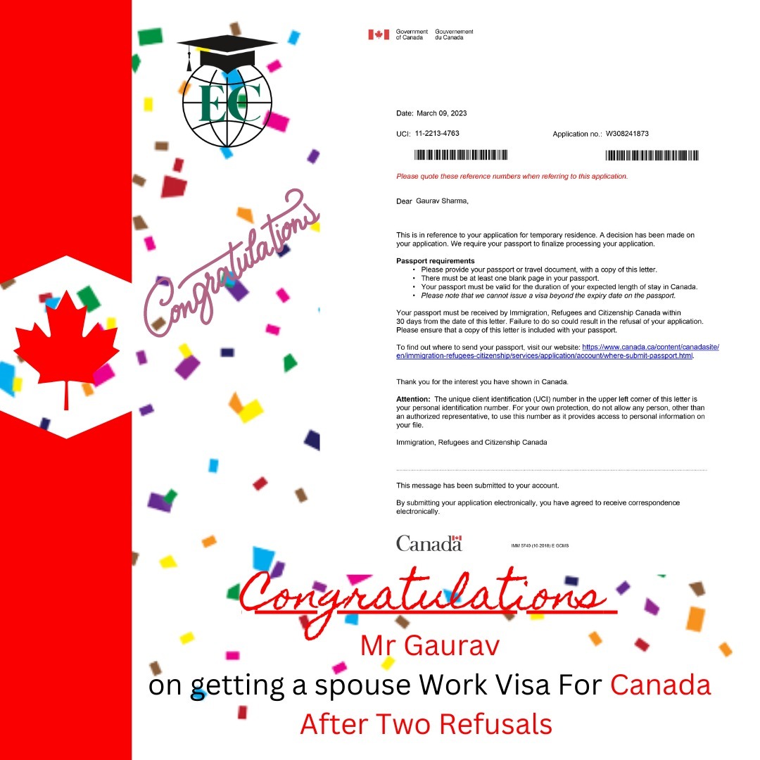 Visas Recieved