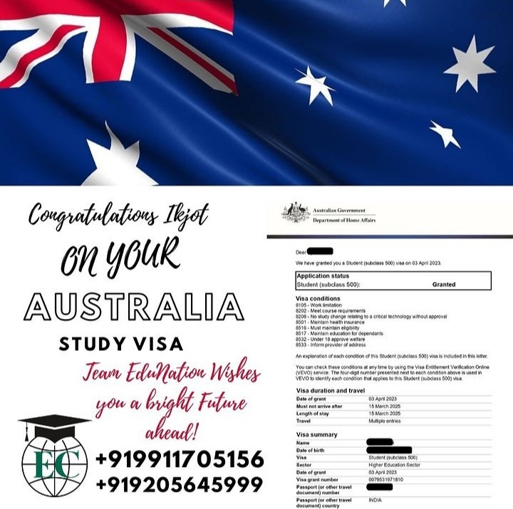 Visas Recieved