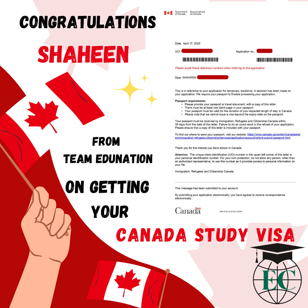 Visas Recieved